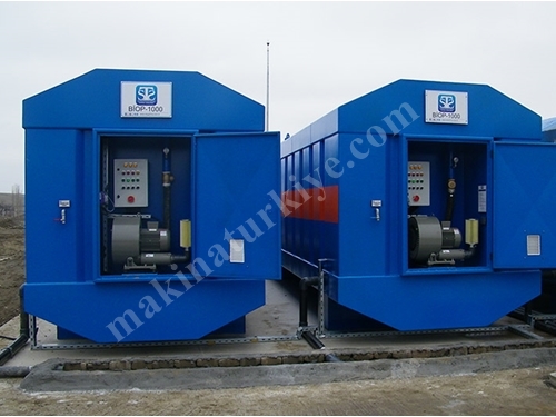 Biological Compact Industrial Wastewater Treatment System for 50-600 People