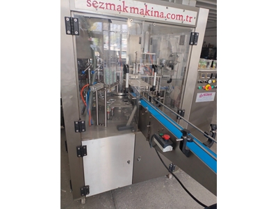 75 mm İkili Ayran Limonata Dolum Ve Folyo Kapama Makinası - 1