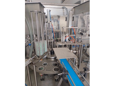 75 mm İkili Ayran Limonata Dolum Ve Folyo Kapama Makinası - 2