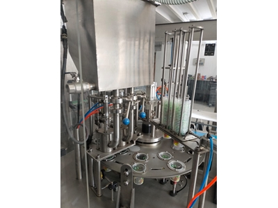 75 mm İkili Ayran Limonata Dolum Ve Folyo Kapama Makinası - 4