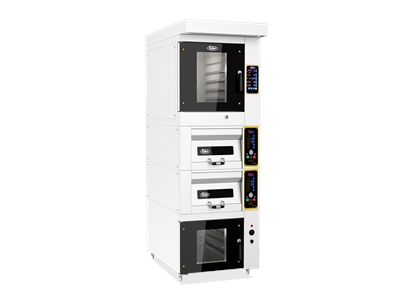 40×60 Cm 5 Trays Brick Base Natural Gas Convection Oven - 2