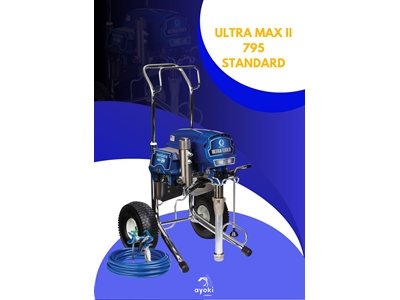 4.1 Litre / Dakika Elektrikli Havasız Boya Püskürtme Makinası - 1