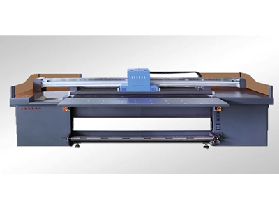 320 Cm (3-12 Kafa) Hibrit Uv Baskı Makinası - 0
