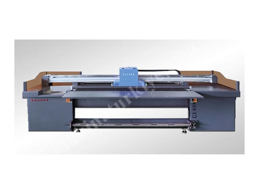 320 Cm (3-12 Kafa) Hibrit Uv Baskı Makinası
