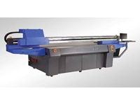 200X300 Cm (3-12 Head) Flatbed UV Printing Machine - 0