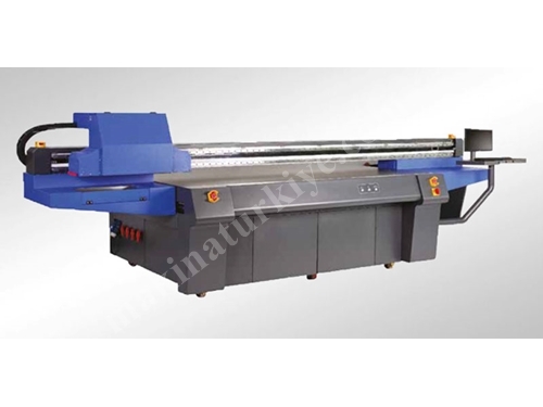 250X130 Cm (3-12 Head) Flatbed UV Printing Machine