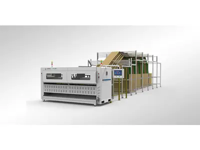Machine de fabrication de boîtes de 300 cm à 2-16 mm