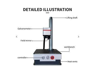 Machine de marquage laser à fibre Mini de 20 W - 3