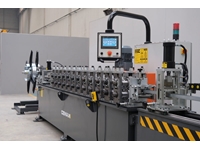 12 Station Suspended Pole Profile Roll Forming Machine - 4