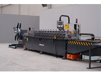 12 Station Suspended Pole Profile Roll Forming Machine - 0