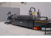 12-Station Pfostprofil Roll-Form Produktionsmaschine