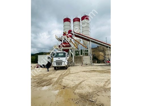 130m3/Hour Mobile Concrete Batching Plant