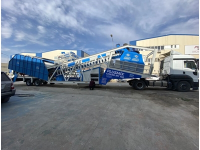 100 m3/Hour Mobile Concrete Batching Plant - 3