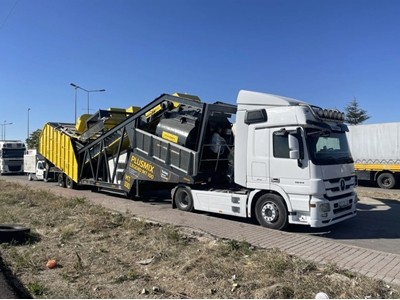 100 m3/Hour Mobile Concrete Batching Plant - 9