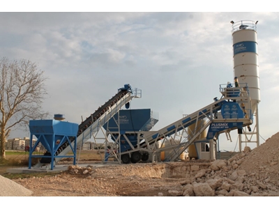 100 m3/Hour Mobile Concrete Batching Plant - 4