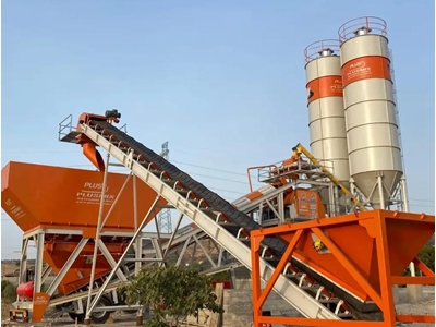 100 m3/Hour Mobile Concrete Batching Plant - 8