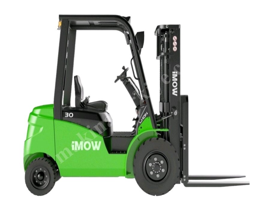2.5 Ton 4.8 Meter Tripleks Electric Forklift with Elevator