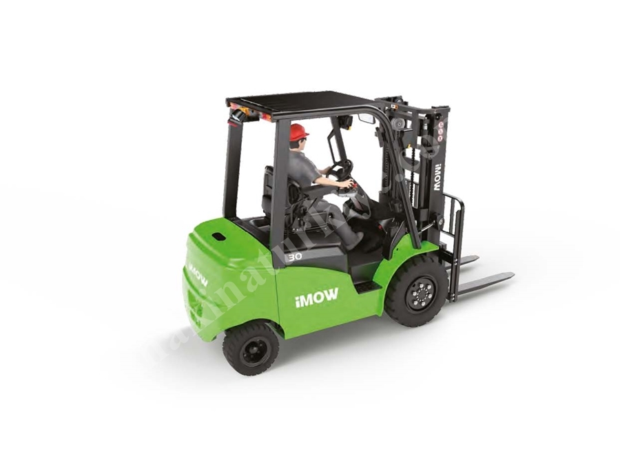2.5 Ton 4.8 Meter Tripleks Electric Forklift with Elevator