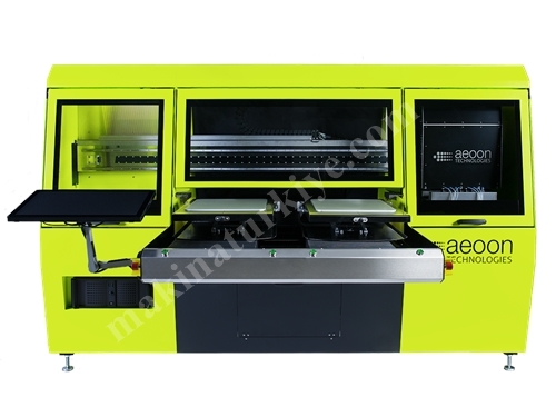 4-головочная цифровая машина для текстильной печати с 2 платформами
