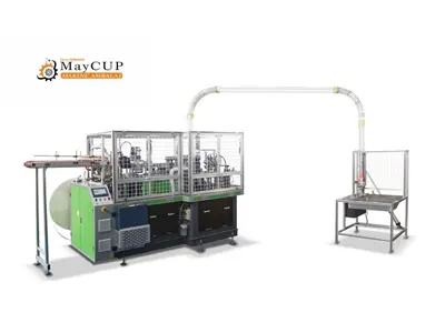 150-160 Pieces/Min Ultrasonic Full Automatic Paper Cardboard Cup Machine