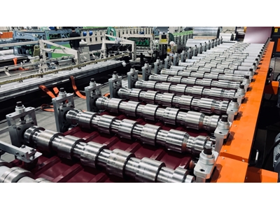 22 Mm 20 Station Roll Form Trapezoid Sheet Production Line - 2