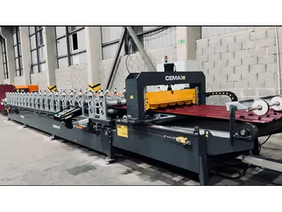 22 Mm 20 Station Roll Form Trapezoid Sheet Production Line
