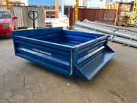 Hydraulic Tipping Trailer with Crate Addition - 10