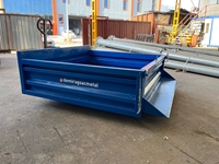 Hydraulic Tipping Trailer with Crate Addition - 13
