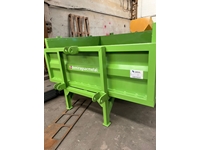 Hydraulic Tipping Trailer with Crate Addition - 8