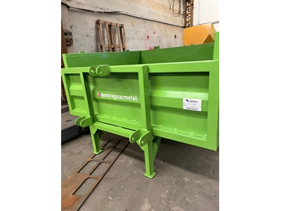 Hydraulic Tipping Trailer with Crate Addition - 8