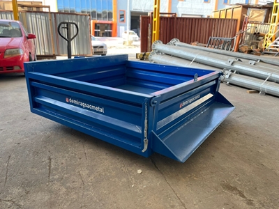 Kipp-Hydraulik-Anhängerkorb - 0