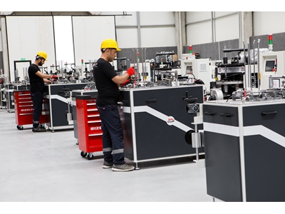 100 Cm Color 325 Strokes / Minute Paper Cup Flexo Printing Machine - 5