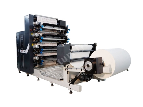 100 Cm Color 325 Strokes / Minute Paper Cup Flexo Printing Machine