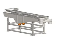 Kimyasal ve Aşındırıcı Malzeme Boyutlama Sarsak Elek