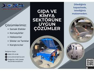 Kimyasal ve Aşındırıcı Malzeme Boyutlama Sarsak Elek - 2