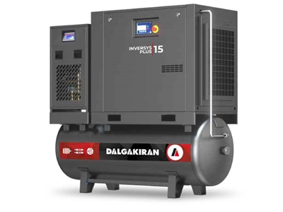 15 Kw Değişken Hızlı Vidalı Kompresör - 0