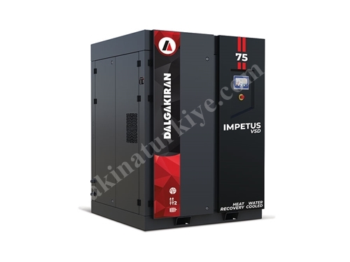 Dalgakıran Impetus VSD 160 (160/220 Kw) Two Stage Screw Compressor