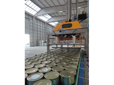 Tin Can and Glass Jar 5 Row Pallet Stacking Machine - 3