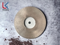 Değerli Taş Agat Kalsedon Ve Cam Parlatma Taşlama Lap Disk - 0