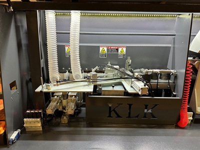 Klk New 800 Ön freze Baş Son kesme Alt Üst Freze Köşe Yuvarlama  Kenar Bantlama Makinası - 2