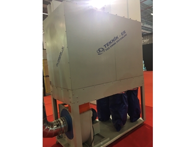 7.5 Hp Motorlu Toz Emme Sıfır 7500 Metreküp Çelik Pervaneli Toz Toplama Fanı - 1