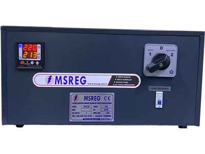 20 kVA Monofaze Servo Kontrollü Voltaj Regülatörü - 2