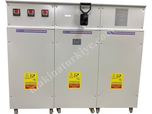 300 kVA Three Phase Servo Controlled Voltage Regulator