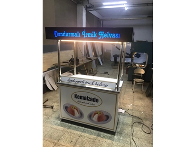Comptoir de graine de sésame halva glacé mobile - 1