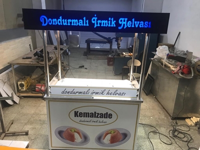 Comptoir de graine de sésame halva glacé mobile - 9