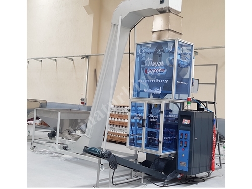 Fully Automatic 4 Scale System Powder Sugar Pulses Packaging Filling Machine