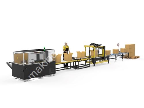 12-15 Box / Minute Personnel Box Filling Line
