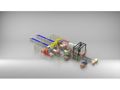 Робот для укладки паллет продуктов питания - 3