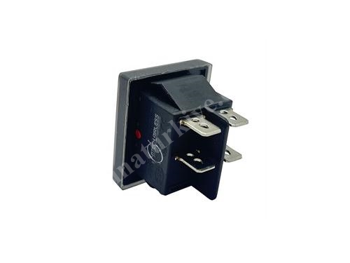 35x30 Mm Paint Machine Waterproof Illuminated Switch