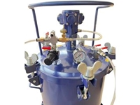 20 Lt Teflon Coated Paint Pressure Tank With Automatic Mixer - 1